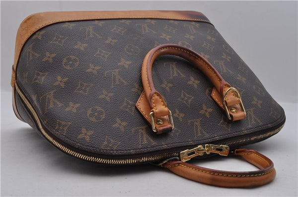 Authentic Louis Vuitton Monogram Alma Hand Bag M51130 LV 1961D