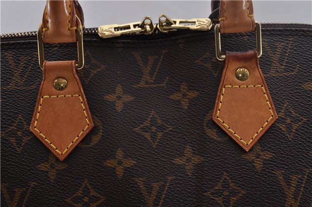 Authentic Louis Vuitton Monogram Alma Hand Bag M51130 LV 1961D