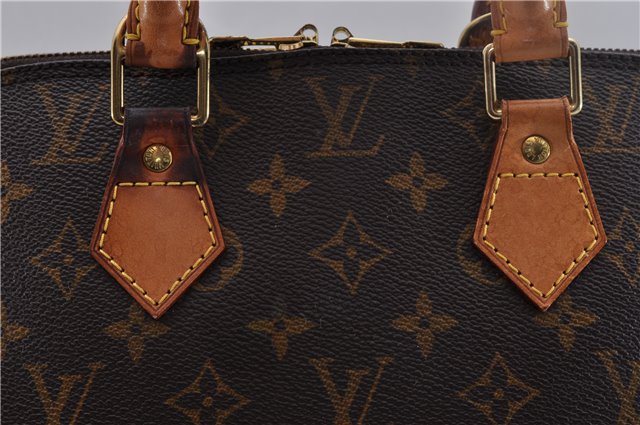 Authentic Louis Vuitton Monogram Alma Hand Bag M51130 LV 1961D