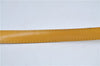 Authentic Louis Vuitton Leather Shoulder Strap Yellow 40.2-47.2" LV 1961F