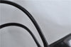Authentic GUCCI Vintage Shoulder Tote Bag Enamel Black 1962D