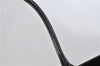 Authentic GUCCI Vintage Shoulder Tote Bag Enamel Black 1962D