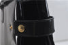 Authentic GUCCI Vintage Shoulder Tote Bag Enamel Black 1962D