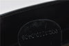 Authentic GUCCI Vintage Shoulder Tote Bag Enamel Black 1962D