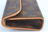 Auth Louis Vuitton Monogram Pochette Florentine Pouch Waist Bag M51855 LV 1963B