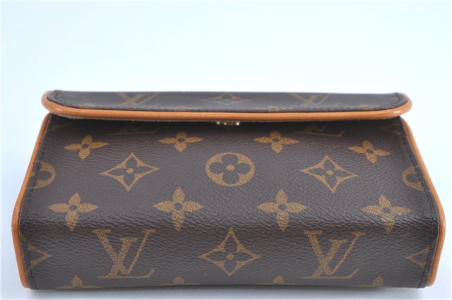Auth Louis Vuitton Monogram Pochette Florentine Pouch Waist Bag M51855 LV 1963B
