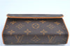 Auth Louis Vuitton Monogram Pochette Florentine Pouch Waist Bag M51855 LV 1963B