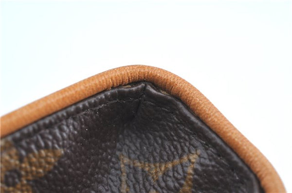 Auth Louis Vuitton Monogram Pochette Florentine Pouch Waist Bag M51855 LV 1963B