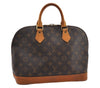 Authentic Louis Vuitton Monogram Alma Hand Bag Purse M51130 LV 1963G