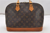 Authentic Louis Vuitton Monogram Alma Hand Bag Purse M51130 LV 1963G