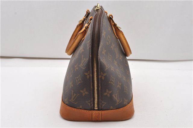 Authentic Louis Vuitton Monogram Alma Hand Bag Purse M51130 LV 1963G