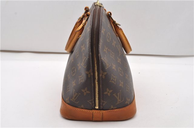 Authentic Louis Vuitton Monogram Alma Hand Bag Purse M51130 LV 1963G