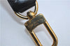 Authentic Louis Vuitton Leather Shoulder Strap Black 43.3-49.6" LV 1964F