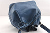 Authentic Louis Vuitton Epi Petit Noe Shoulder Drawstring Bag M44105 Blue 1964G