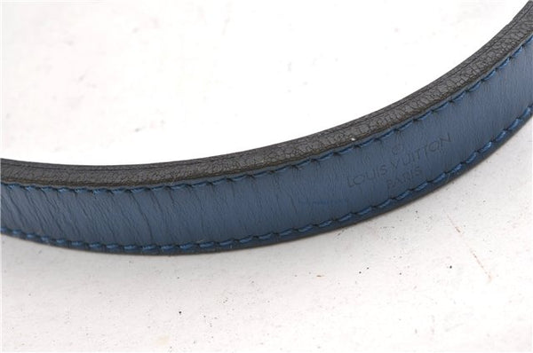 Authentic Louis Vuitton Epi Petit Noe Shoulder Drawstring Bag M44105 Blue 1964G