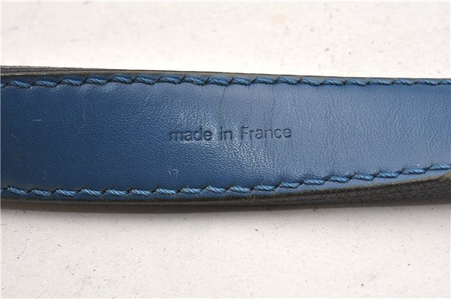 Authentic Louis Vuitton Epi Petit Noe Shoulder Drawstring Bag M44105 Blue 1964G