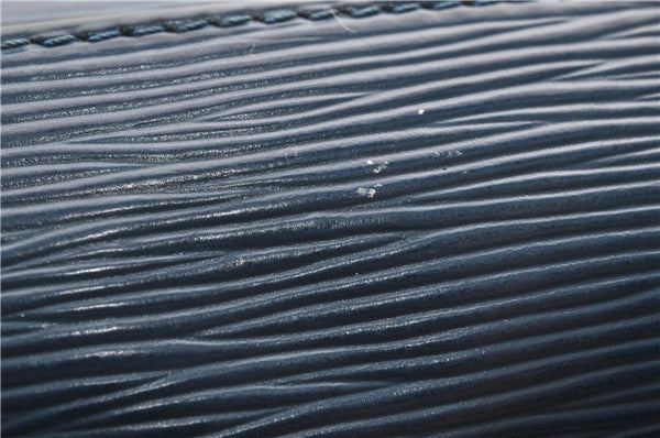 Authentic Louis Vuitton Epi Petit Noe Shoulder Drawstring Bag M44105 Blue 1964G