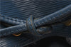 Authentic Louis Vuitton Epi Petit Noe Shoulder Drawstring Bag M44105 Blue 1964G