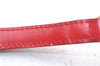 Authentic Louis Vuitton Leather Shoulder Strap Red 40.2-47.2" LV 1966F