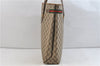 Auth GUCCI Web Sherry Line Shoulder Shoulder Tote Bag GG PVC Leather Brown 1968D