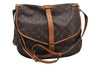 Authentic Louis Vuitton Monogram Saumur 35 Shoulder Cross Bag M42254 LV 1968G