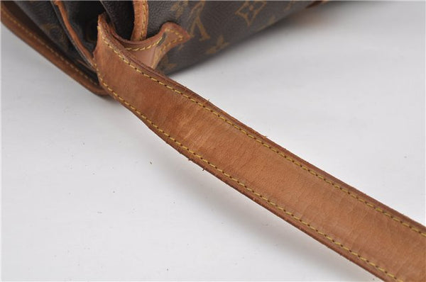 Authentic Louis Vuitton Monogram Saumur 35 Shoulder Cross Bag M42254 LV 1968G