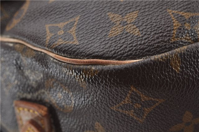 Authentic Louis Vuitton Monogram Saumur 35 Shoulder Cross Bag M42254 LV 1968G