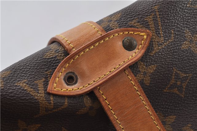 Authentic Louis Vuitton Monogram Saumur 35 Shoulder Cross Bag M42254 LV 1968G