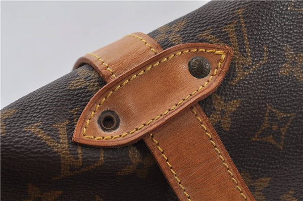 Authentic Louis Vuitton Monogram Saumur 35 Shoulder Cross Bag M42254 LV 1968G