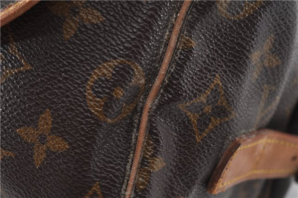 Authentic Louis Vuitton Monogram Saumur 35 Shoulder Cross Bag M42254 LV 1968G