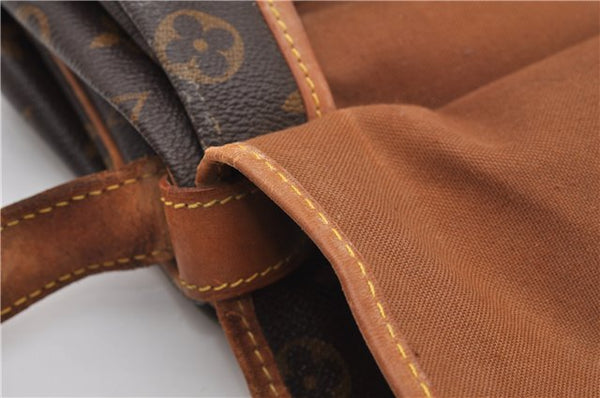 Authentic Louis Vuitton Monogram Saumur 35 Shoulder Cross Bag M42254 LV 1968G