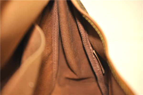 Authentic Louis Vuitton Monogram Saumur 35 Shoulder Cross Bag M42254 LV 1968G