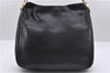 Authentic GUCCI Bamboo Shoulder Hand Bag Purse Leather 0011638 Black Junk 1970D