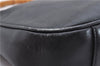 Authentic GUCCI Bamboo Shoulder Hand Bag Purse Leather 0011638 Black Junk 1970D