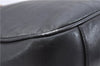 Authentic GUCCI Bamboo Shoulder Hand Bag Purse Leather 0011638 Black Junk 1970D