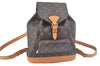 Authentic Louis Vuitton Monogram Montsouris MM Backpack M51136 LV 1970G