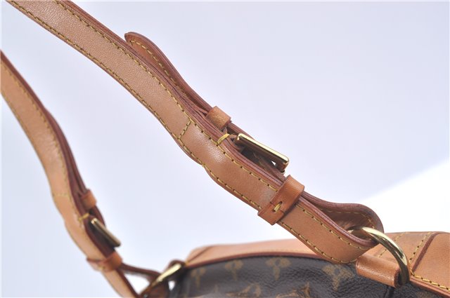 Authentic Louis Vuitton Monogram Montsouris MM Backpack M51136 LV 1970G