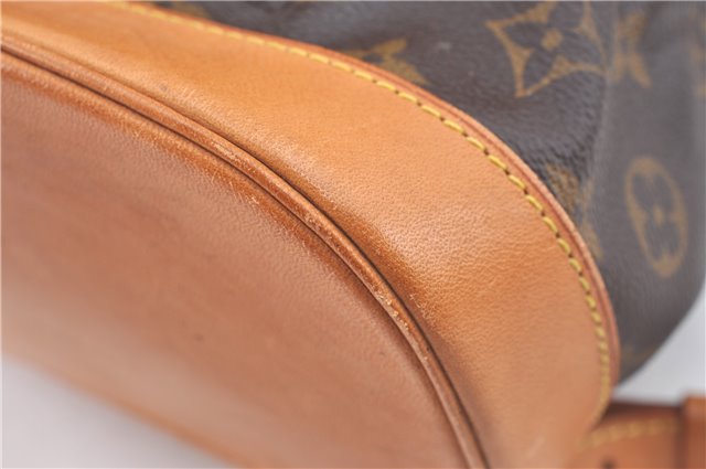 Authentic Louis Vuitton Monogram Montsouris MM Backpack M51136 LV 1970G