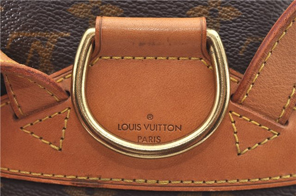 Authentic Louis Vuitton Monogram Montsouris MM Backpack M51136 LV 1970G