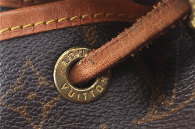 Authentic Louis Vuitton Monogram Montsouris MM Backpack M51136 LV 1970G