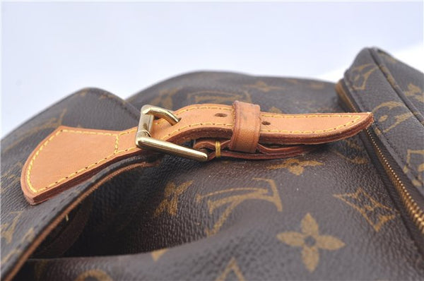 Authentic Louis Vuitton Monogram Montsouris MM Backpack M51136 LV 1970G