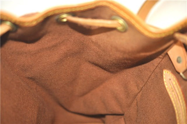 Authentic Louis Vuitton Monogram Montsouris MM Backpack M51136 LV 1970G