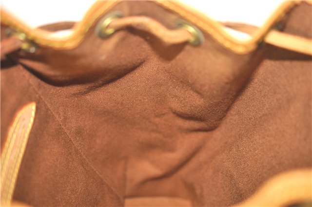 Authentic Louis Vuitton Monogram Montsouris MM Backpack M51136 LV 1970G