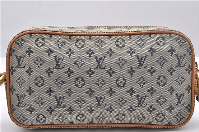 Auth Louis Vuitton Monogram Mini Juliet MM Shoulder Cross Bag M92217 Blue 1971D