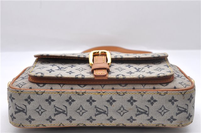 Auth Louis Vuitton Monogram Mini Juliet MM Shoulder Cross Bag M92217 Blue 1971D