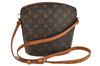 Authentic Louis Vuitton Monogram Drouot Shoulder Cross Body Bag M51290 LV 1973G