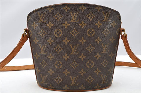 Authentic Louis Vuitton Monogram Drouot Shoulder Cross Body Bag M51290 LV 1973G
