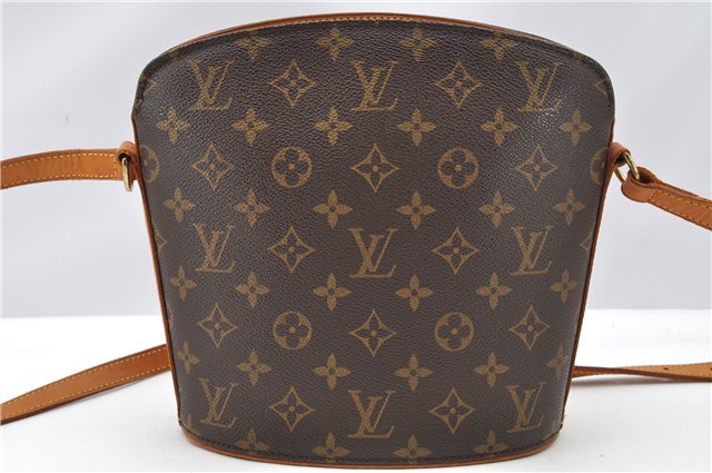 Authentic Louis Vuitton Monogram Drouot Shoulder Cross Body Bag M51290 LV 1973G