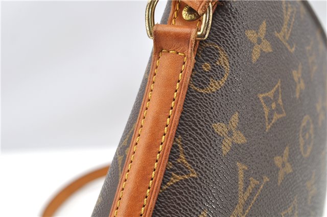 Authentic Louis Vuitton Monogram Drouot Shoulder Cross Body Bag M51290 LV 1973G