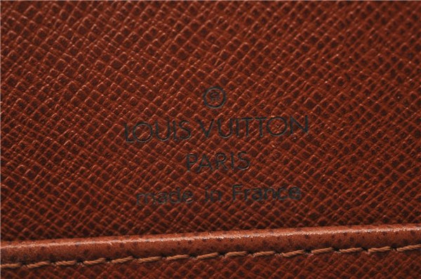 Authentic Louis Vuitton Monogram Drouot Shoulder Cross Body Bag M51290 LV 1973G